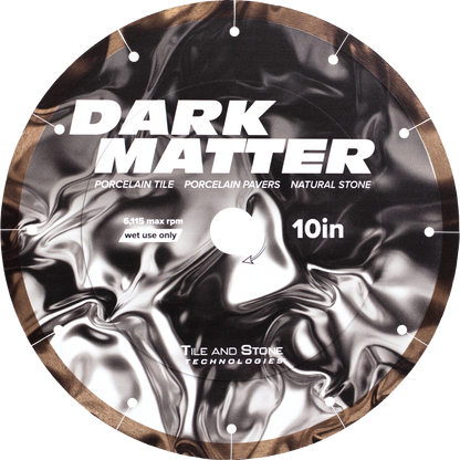 Tile and Stone Technologies™ DARK MATTER Diamond Blade