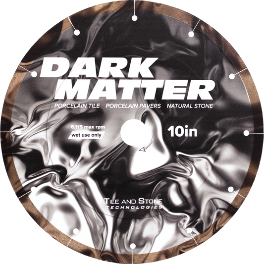 Tile and Stone Technologies™ DARK MATTER Diamond Blade