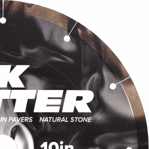 Tile and Stone Technologies™ DARK MATTER Diamond Blade