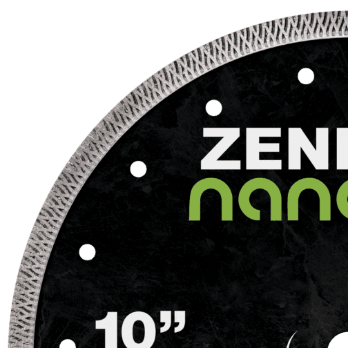 ZENESIS™ NANO DRY Turbo Mesh Diamond Blade