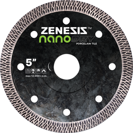 ZENESIS™ NANO DRY Turbo Mesh Diamond Blade